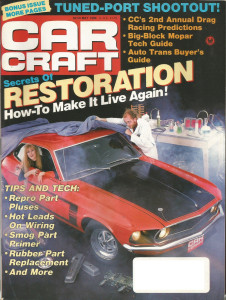 CAR CRAFT 1989 MAY - RESTORATION, TPI TEST, 455HO